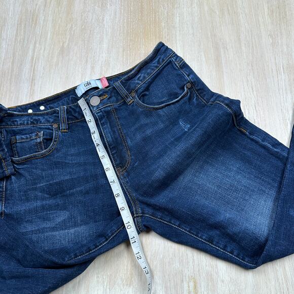 Cabi True Boyfriend Dark Wash Denim Straight Leg Mid Rise Jeans 4 Style 5494 - Picture 8 of 16